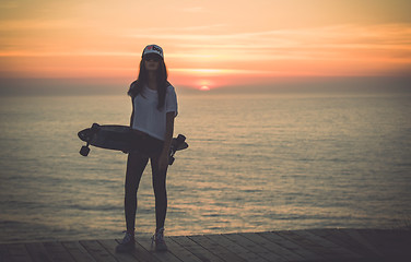 Image showing Skater Girl