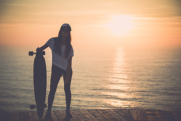 Image showing Skater Girl