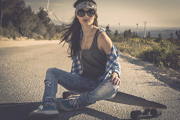 Image showing Skater Girl