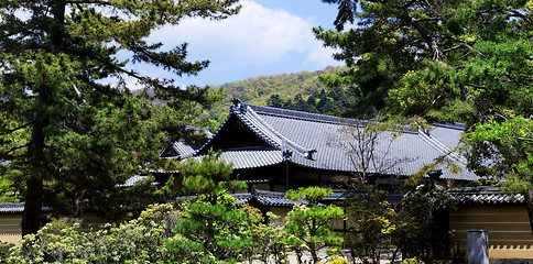 Image showing traditional wooden house, Japan. 