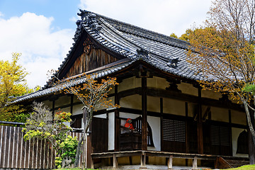 Image showing traditional wooden house, Japan. 