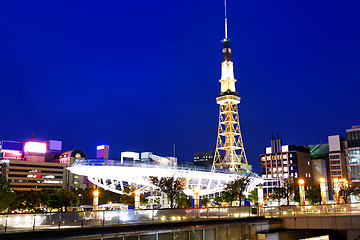 Image showing Nagoya night