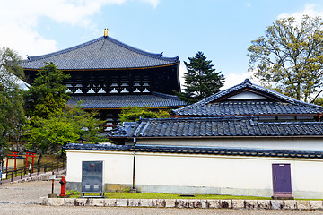 Image showing traditional wooden house, Japan. 