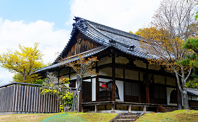 Image showing traditional wooden house, Japan. 