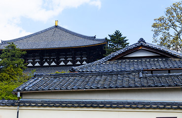 Image showing traditional wooden house, Japan. 