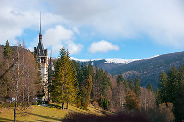 Image showing Peles castle in Romania