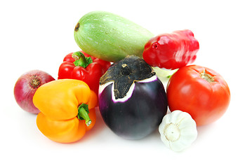 Image showing Assortment of vegetables