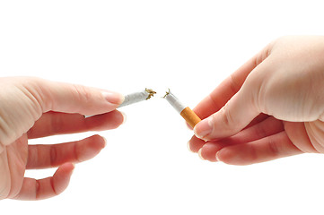 Image showing stop smoking