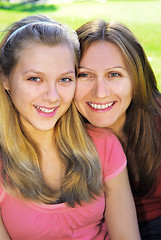 Image showing Mother and daughter