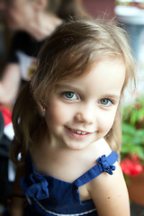 Image showing Adorable Smiling Little Girl 