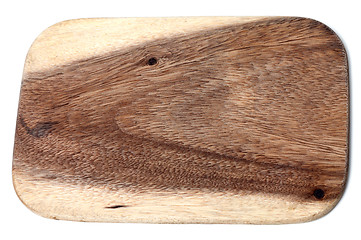 Image showing Wooden kitchen board
