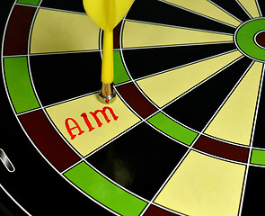 Image showing Aim