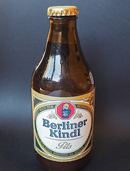 Image showing Berliner Kindl beer bottle