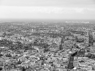 Image showing  Berlin aerial view 