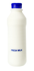 Image showing Bottle of fresh milk

