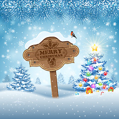 Image showing Christmas background