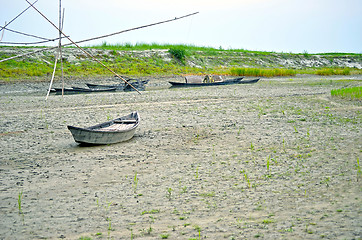 Image showing River without water