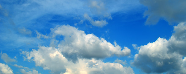 Image showing Sky with cloud