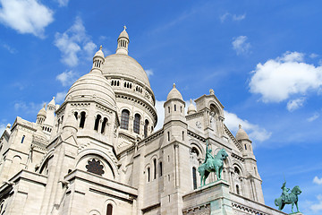 Image showing Basilica of the Sacred Heart (Basilique du Sacre-Coeur), Paris, 