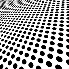 Image showing Halftone dots abstract background. Vector illustration