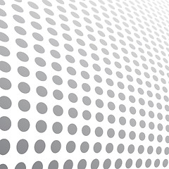 Image showing Halftone dots abstract background. Vector illustration