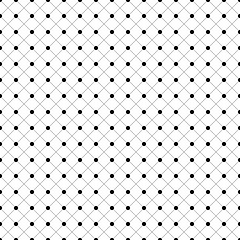 Image showing Abstract black and white geometric mosaic background. Vector ill
