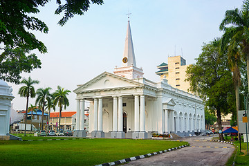 Image showing St. George's Church in Georgetown, Penang, Malaysia