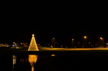 Image showing Christmas illumination view