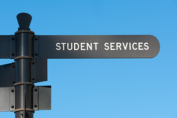 Image showing Student services