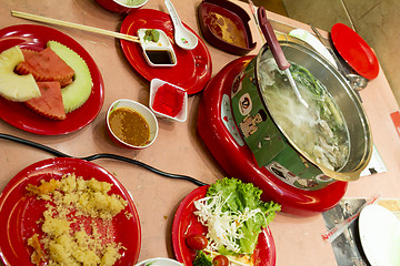 Image showing Asian food