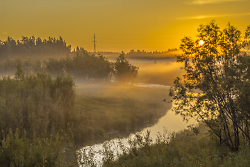 Image showing       summer Morning.