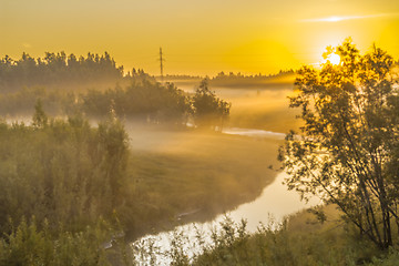 Image showing       summer Morning.