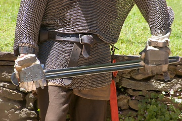 Image showing Medieval Soldier