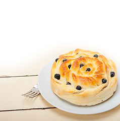 Image showing blueberry bread cake dessert 