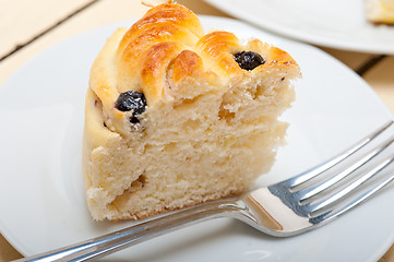 Image showing blueberry bread cake dessert 