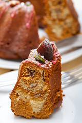 Image showing chestnut cake bread dessert