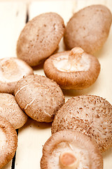 Image showing shiitake mushrooms