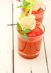 Image showing fresh tomato juice