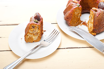 Image showing chestnut cake bread dessert