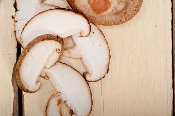 Image showing shiitake mushrooms