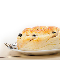 Image showing blueberry bread cake dessert 