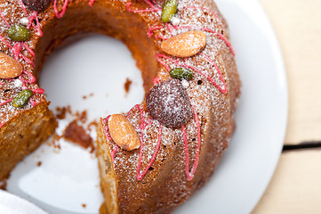 Image showing chestnut cake bread dessert