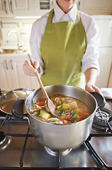 Image showing Stew with vegetable