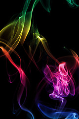 Image showing Abstract smoke