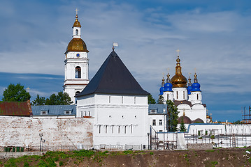 Image showing View onto Tobolsk Kremlin outside