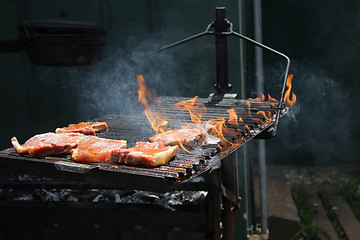 Image showing Roast pork chops
