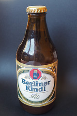 Image showing Berliner Kindl beer bottle