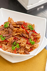 Image showing Farfalle