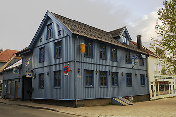 Image showing Blå rock cafe Tromsoe