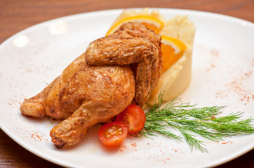 Image showing Roasted chicken